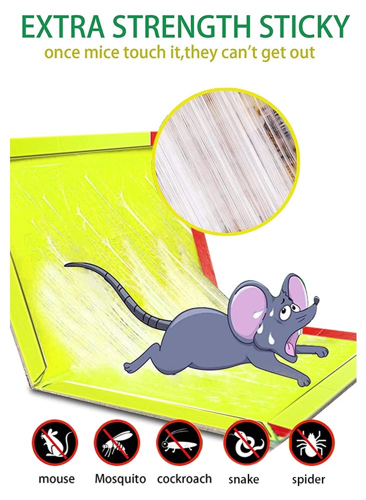 Mouse Rat Glue Trap, Strongly Adhesive Sticky Glue Traps for Mice for Indoor Outdoor - Image 2